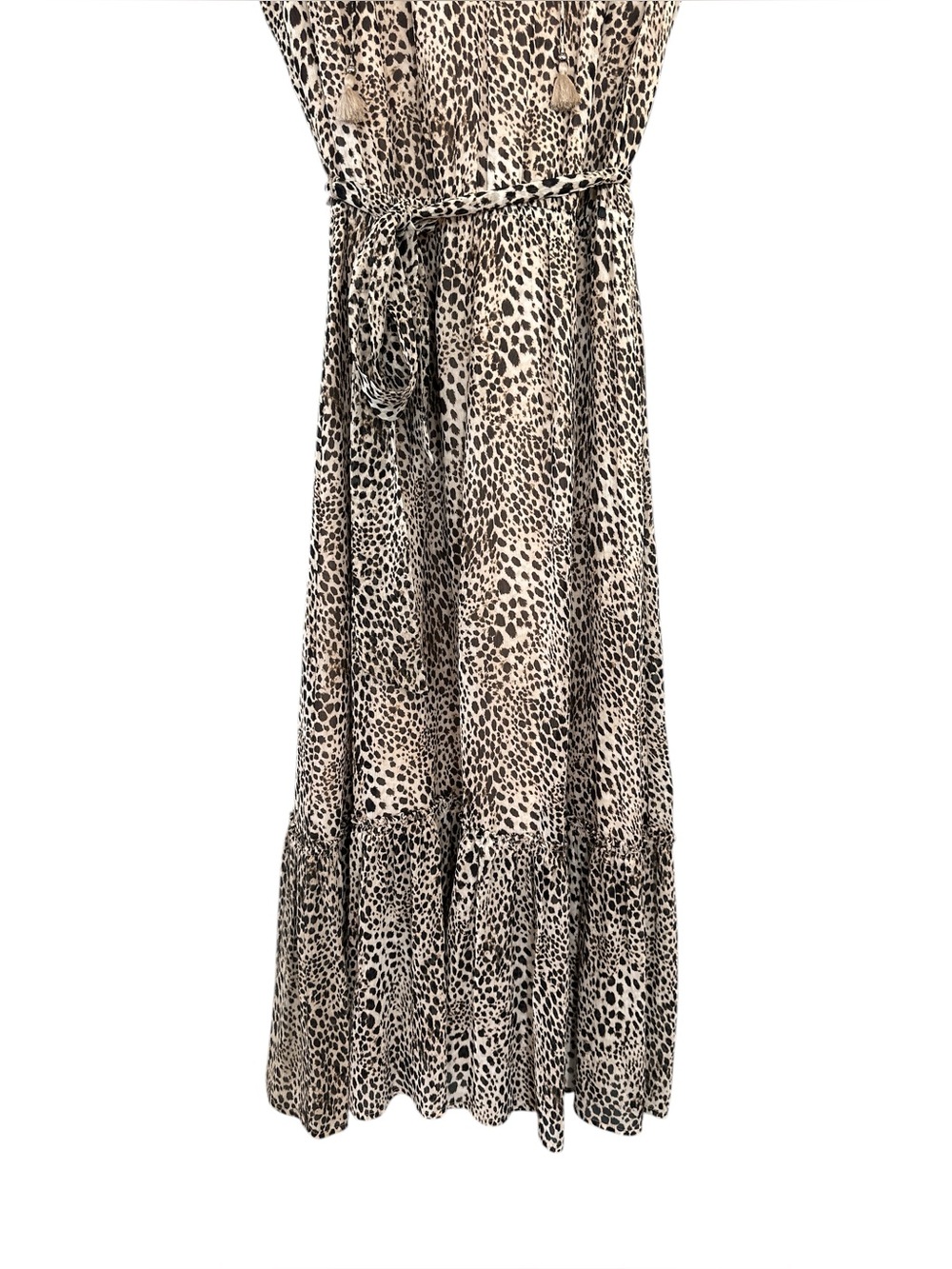 NWT Paige Laramie Leopard Silk Dress - Picture 9 of 14